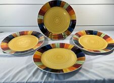 Set 4 piatti da tavolo Avenue Rumba