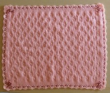 Copertina nascita uncinetto