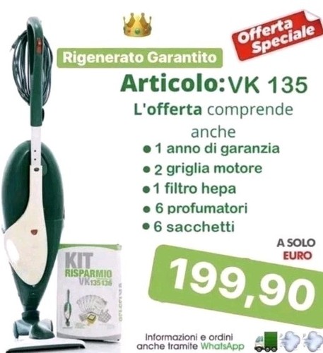 Folletto 135 uso fiera con - folletto,