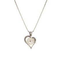 18K White Gold 750/1000 Pearl