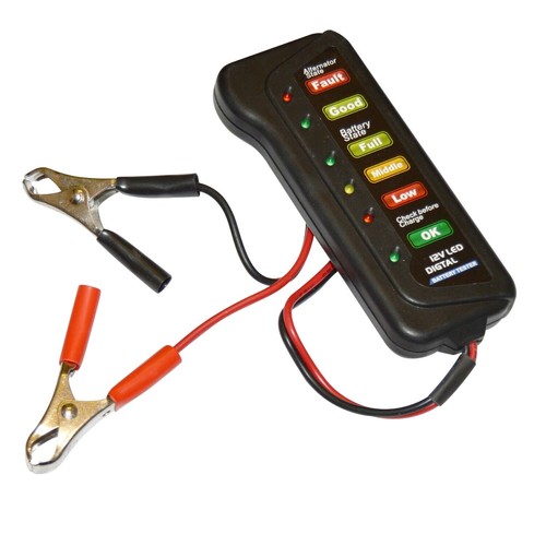 Tester per batteria 12v dinamo - tester,