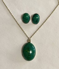 Vintage SS 925 Chrysocolla