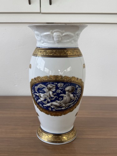 Vaso francese limoges decorato - limoges,