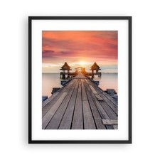 Poster 40x50cm Ponte legno