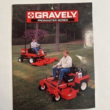 Brochure vendita catalogo trattore serie Gravely Promaster - 1994 (7/94)