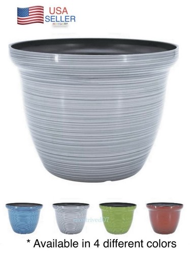 Fioriera decorativa grigio - grigio, 7"