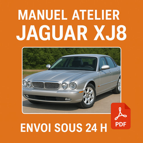 Manuel atelier jaguar - jaguar, xj8