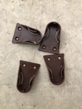 4 X Reggitubo Tondo Per Tende Armadio Laterale In Nylon Mm. 18