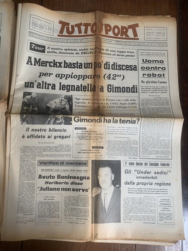 Tuttosport 190 1969 merckx - n°190,