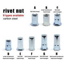 M3-M12 Inserto Rivetto Dado