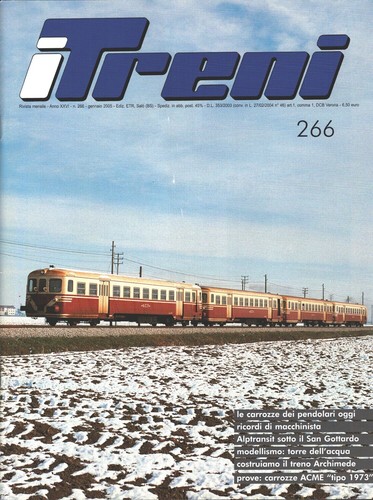 Rivista treni anno xxvi n - i,