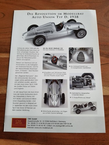 Auto union tipo - cmc,