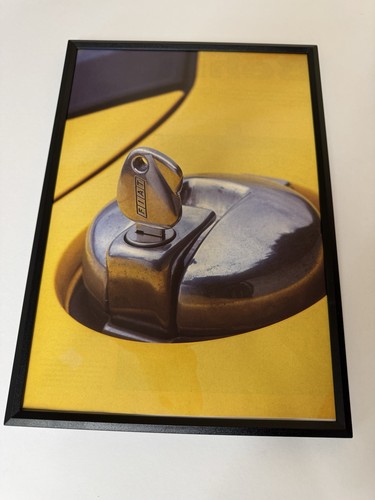 Framed original 1994 fiat - framed,
