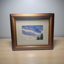 Quadro acquerello paesaggio