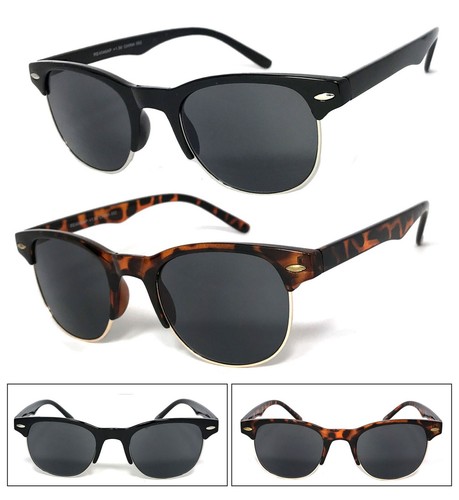 Occhiali sole retro mezza - occhiali,