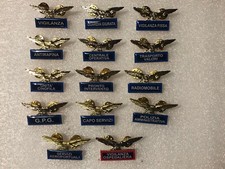 DISTINTIVO AQUILETTA GUARDIE PARTICOLARI GIURATE VARIE SCRITTE  AGGANCIO A CLIPS