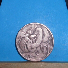10Centesimi  1922 REGNO D'ITALIA APE SU FIORE