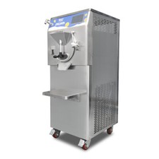 Wixkix Batch Freezer Ice Cream Machine Hard Serve 48L/H with Sprayer Snack Bar