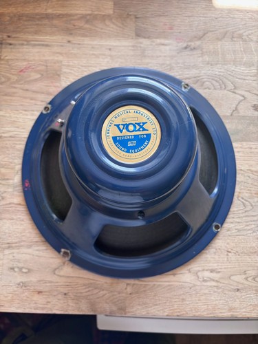 1963 celestion vox blue t530 - blue,