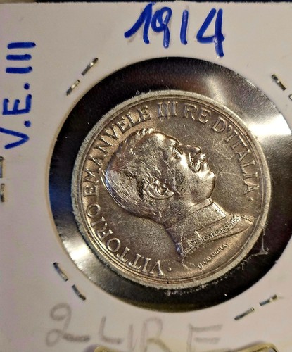 Regno italia 2 lire v - 2,