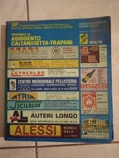 Elenco telefonico vintage anni