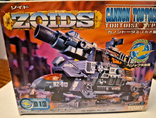 Tomy zoids cannon tartaruga - cannon,