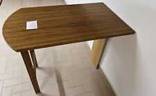 TAVOLO A MURO NEGOZIO CASA LEGNO ANNI '60 IMPERDIBILE VINTAGE VERO AFFARE