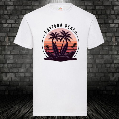 Daytona beach shirt - shirt, usa