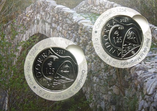 Andorra 25 euro 2021 - x, 1,25