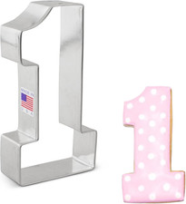 Formina Biscotti Stampo Di Grande Numero Uno-11,5 Cm - Prodotto Negli Stati Unit
