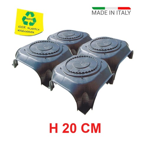 Vespaio areato igloo cupolex