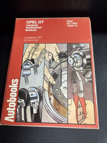 Opel 1900 coupe autobooks - opel, gt
