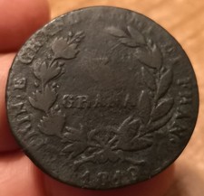 Moneta 3 Grana 1810, Napoli