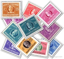 ITALIA RECAPITO AUTORIZZATO Singolo integri MNH ** Tutte le emissioni