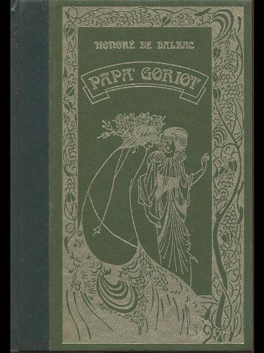 Papa goriot honore de - goriot, balzac