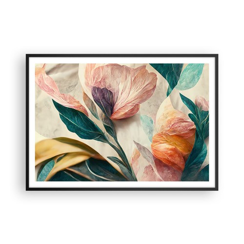 Poster 100x70cm fiori vintage - poster,