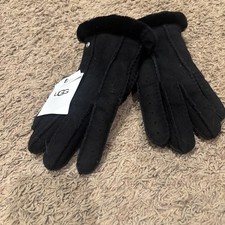 Guanti UGG shearling neri