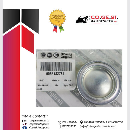 Kit tappi ottone 2 - kit,