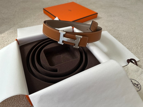 Hermes 32mm reversible belt - hermes,
