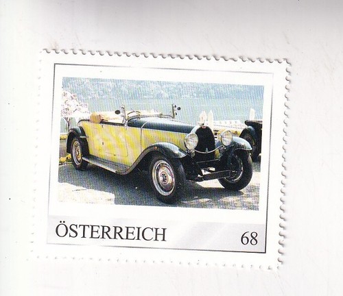 Austria francobollo auto - austria, pm
