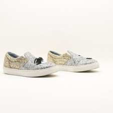 Sneakers CHIARA FERRAGNI Usate Basse Numero EU 40 (Cod.CS1404) In Tessuto Donna