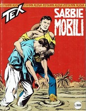 Tex nuova ristampa  38 sabbie mobili con POSTERINO di Villa ed. Bonelli