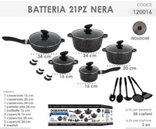 Battery Induction Pots 21PC