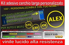 kit adesivo NOME
