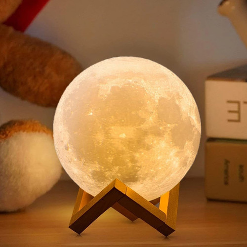Lampada luna 2024 - lampada, 3d