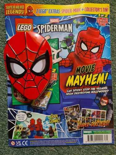 Lego spiderman magazine issue - lego,