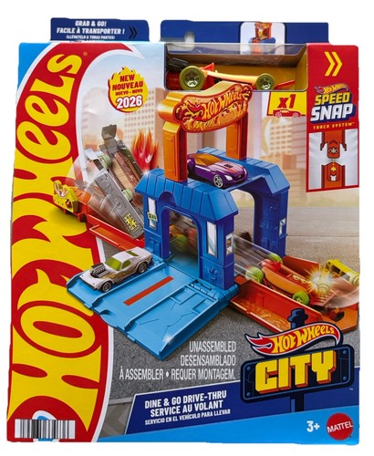 Hot wheels city dine - hot, &