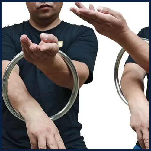 Wing chun anello inox yewen - inox,