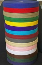 Grembiule a spina di pesce acrilico nastro bunting 25 mm o 38 mm, VARIE LUNGHEZZE