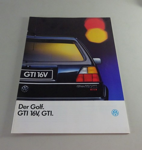 Prospekt volkswagen golf - prospekt, ii